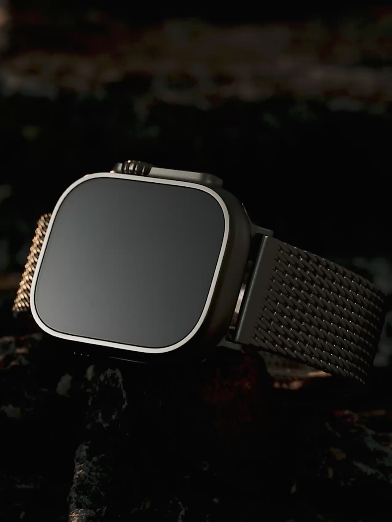 Premium Milanese Mesh 316L Stainless Steel Strap Compatible with Apple Watch 38–49mm