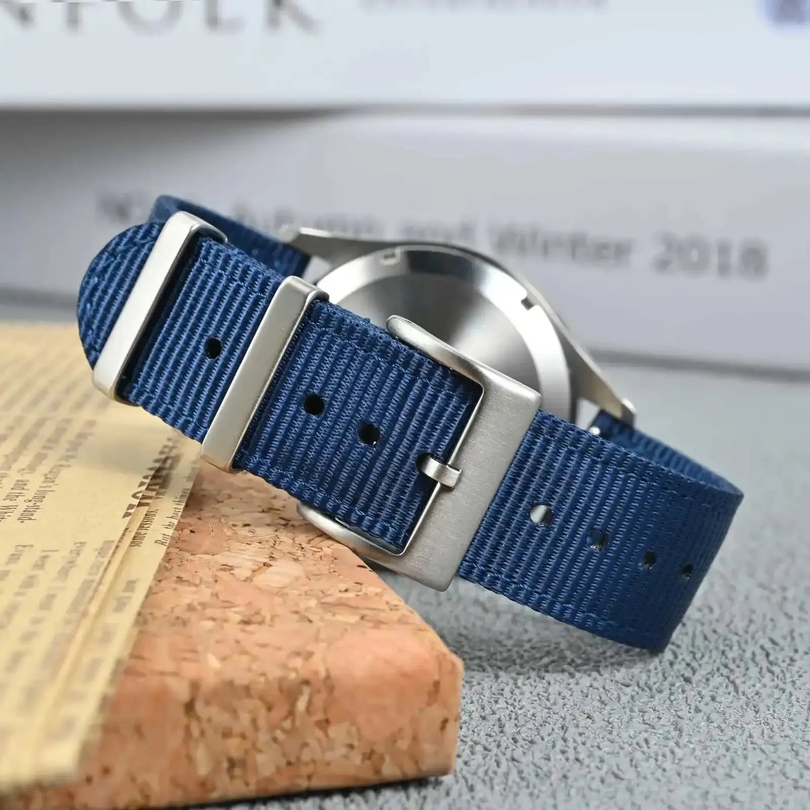 Two-Piece Nylon Quick Release Replacement Watch Strap-VivaStraps-Viva Timepiece