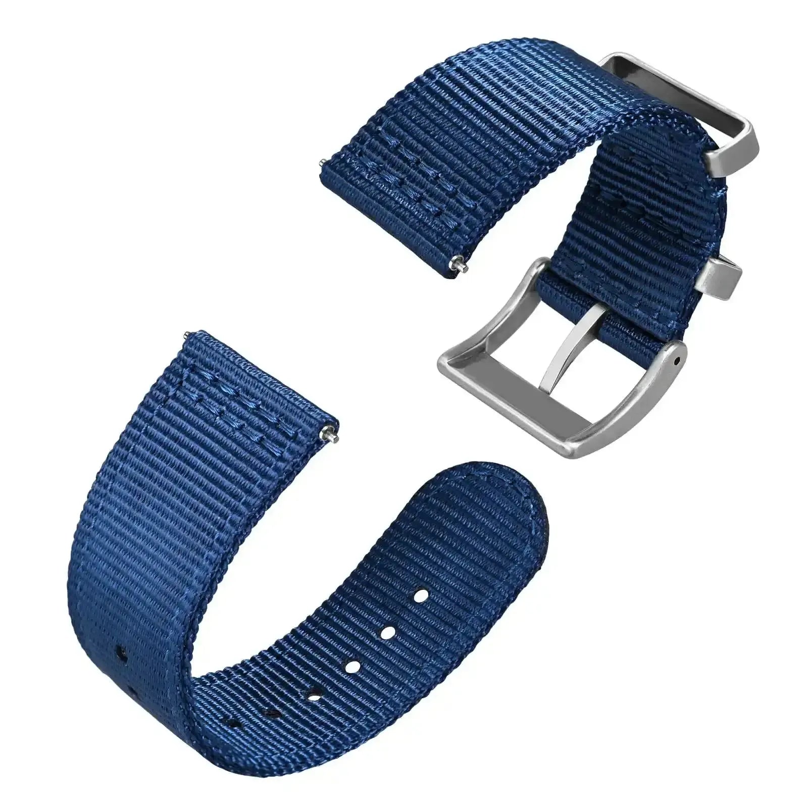 Two-Piece Nylon Quick Release Replacement Watch Strap-VivaStraps-Viva Timepiece