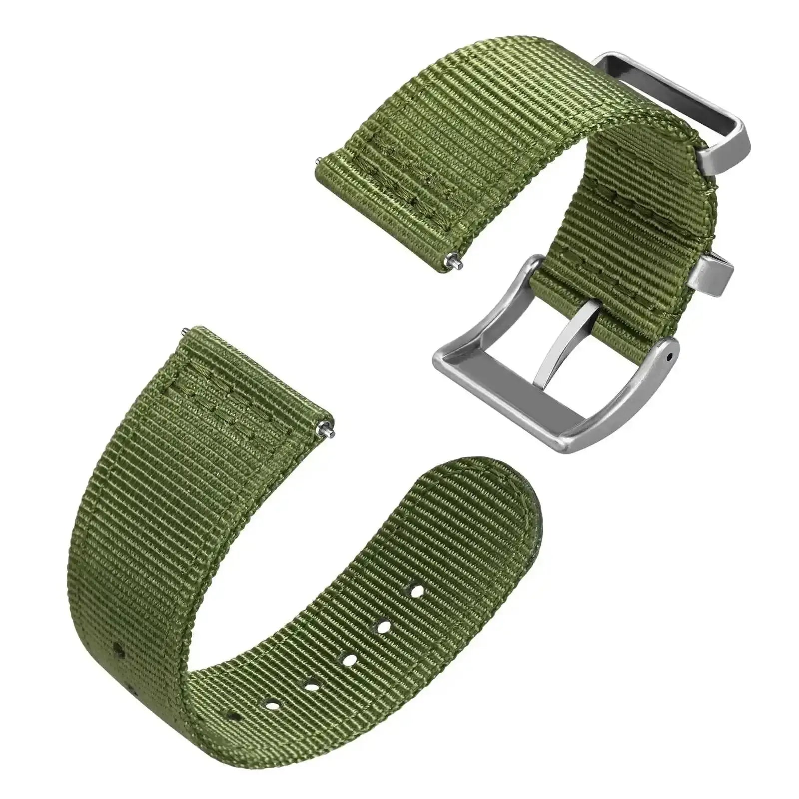 Two-Piece Nylon Quick Release Replacement Watch Strap-VivaStraps-Viva Timepiece