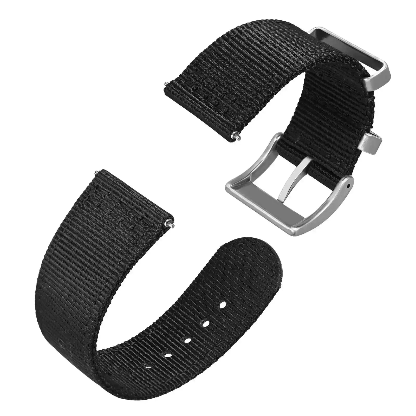 Two-Piece Nylon Quick Release Replacement Watch Strap-VivaStraps-Viva Timepiece