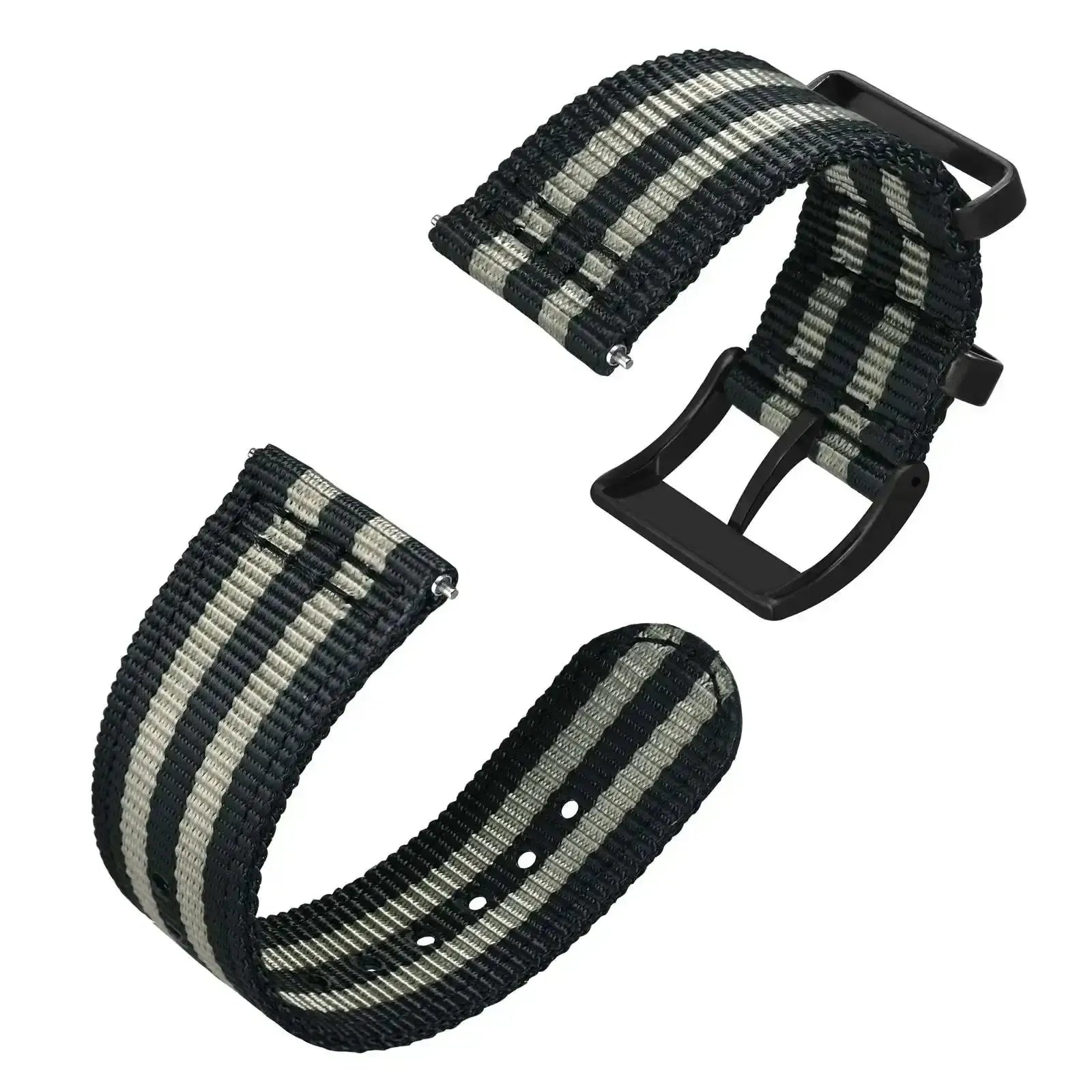 Two-Piece Nylon Quick Release Replacement Watch Strap-VivaStraps-Viva Timepiece
