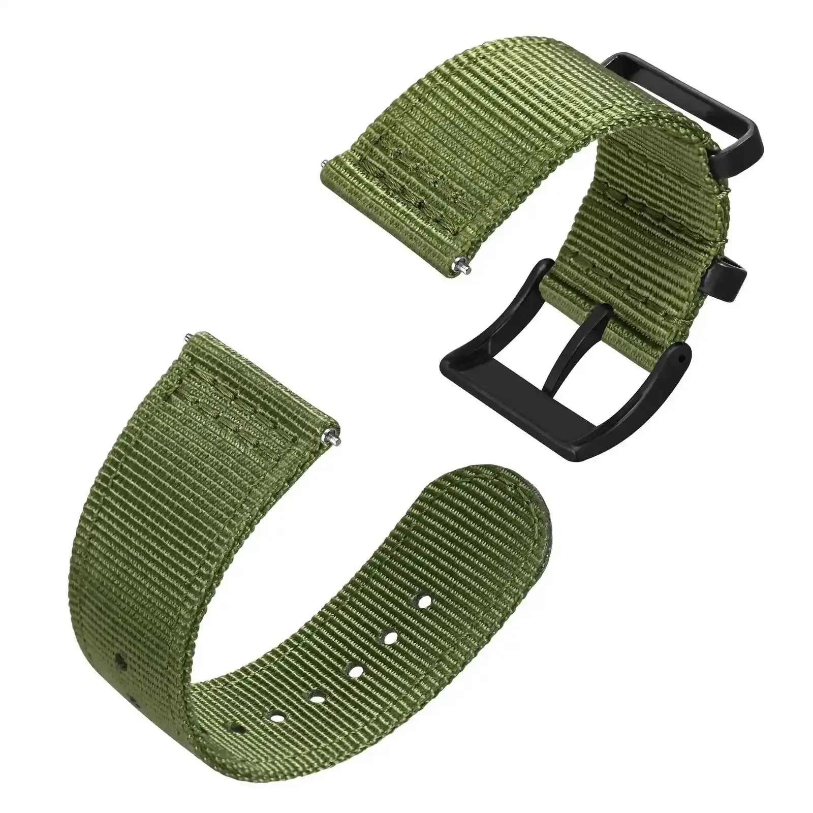 Two-Piece Nylon Quick Release Replacement Watch Strap-VivaStraps-Viva Timepiece