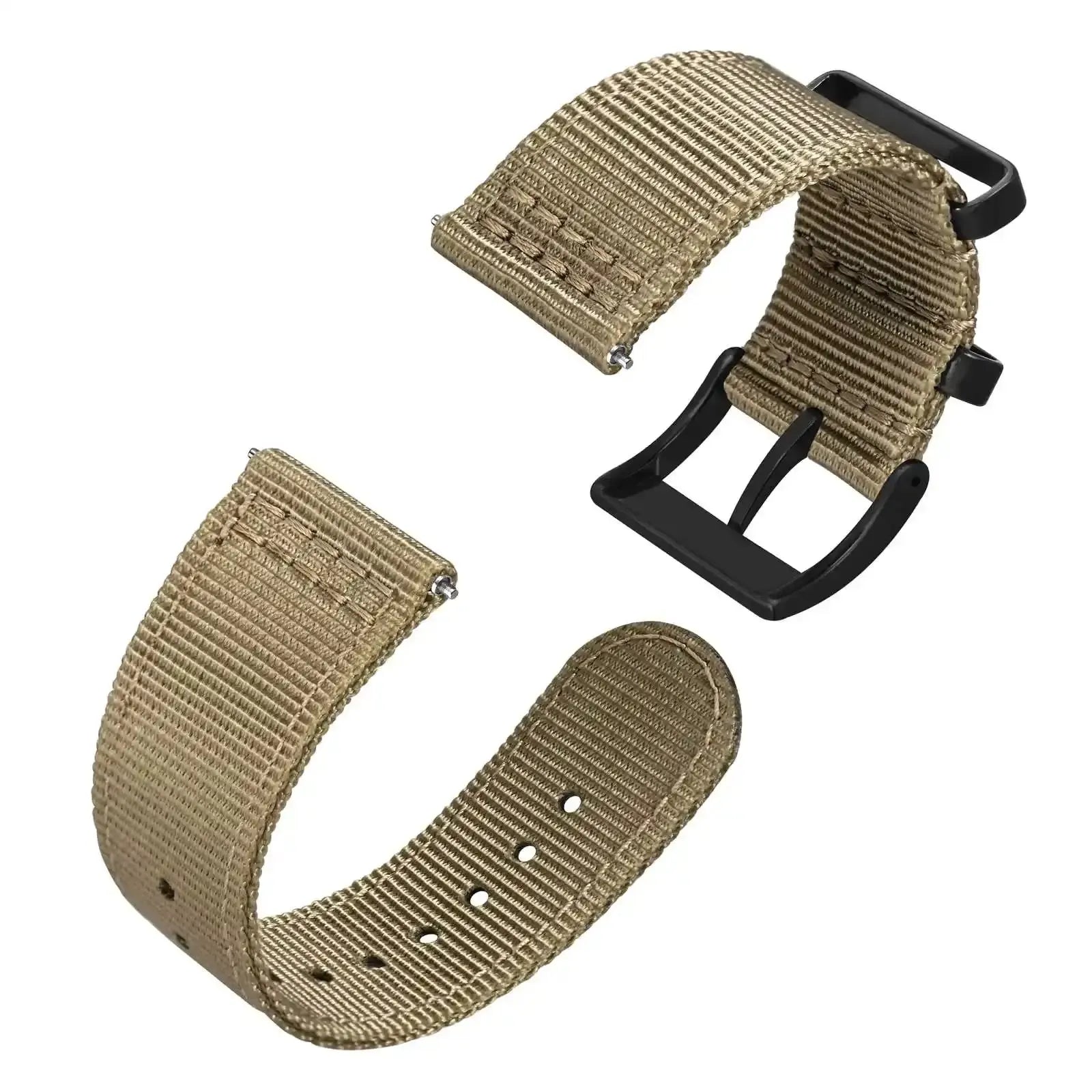 Two-Piece Nylon Quick Release Replacement Watch Strap-VivaStraps-Viva Timepiece