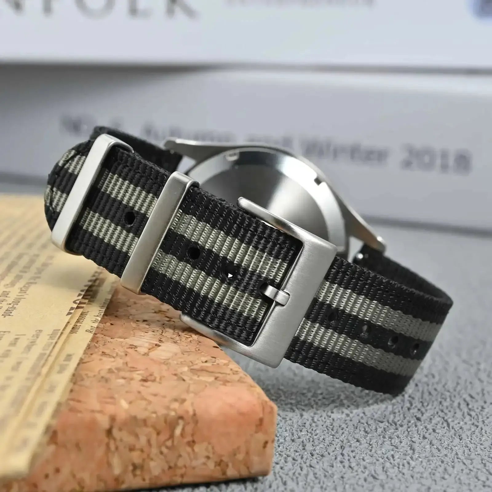 Two-Piece Nylon Quick Release Replacement Watch Strap-VivaStraps-Viva Timepiece