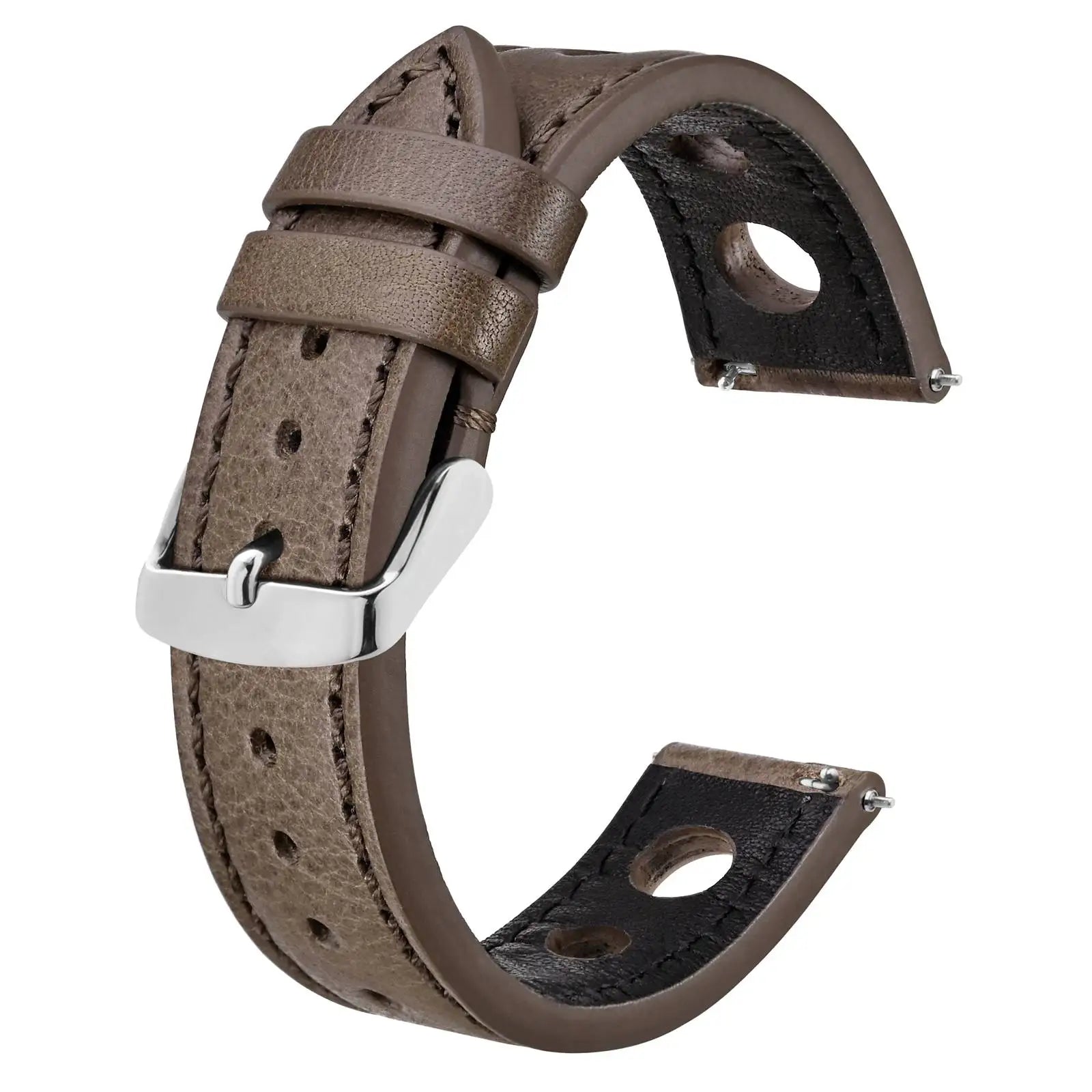 Rally Leather Watch Strap – Vintage Racing Style-Straptique-Viva Timepiece