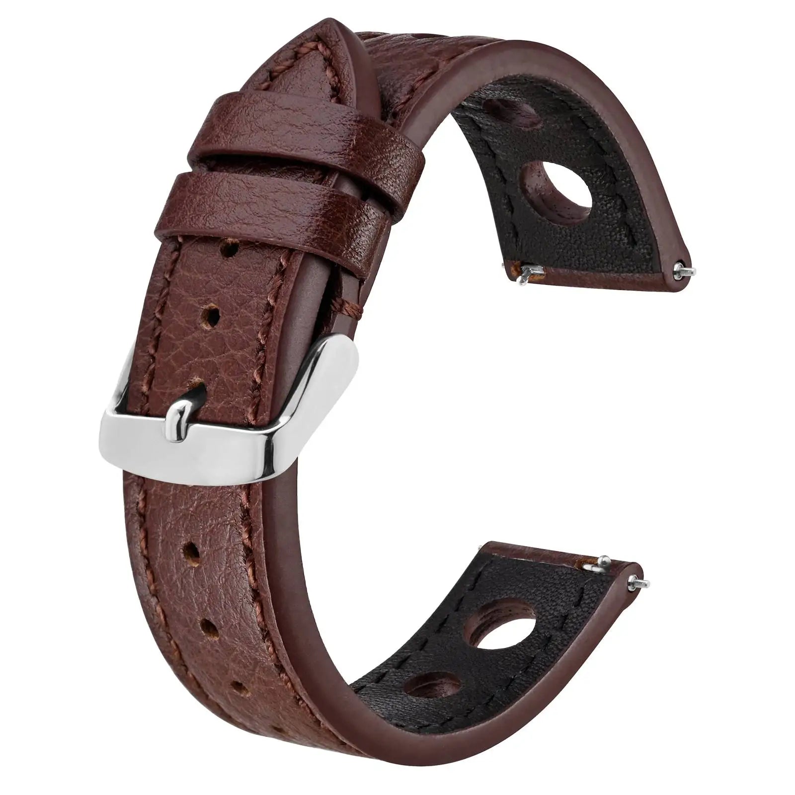 Rally Leather Watch Strap – Vintage Racing Style-Straptique-Viva Timepiece