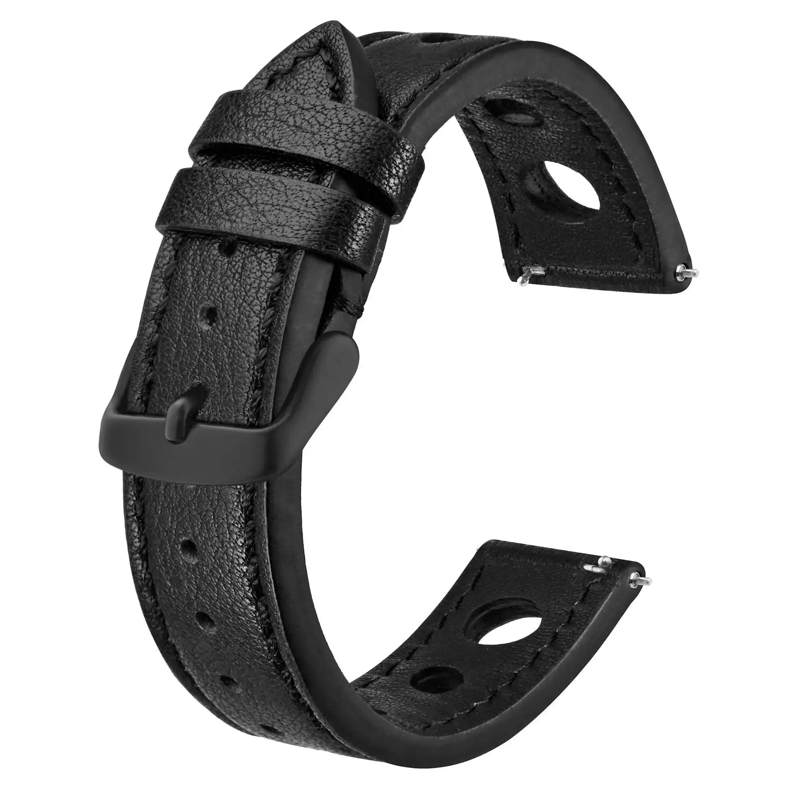 Rally Leather Watch Strap – Vintage Racing Style-Straptique-Viva Timepiece