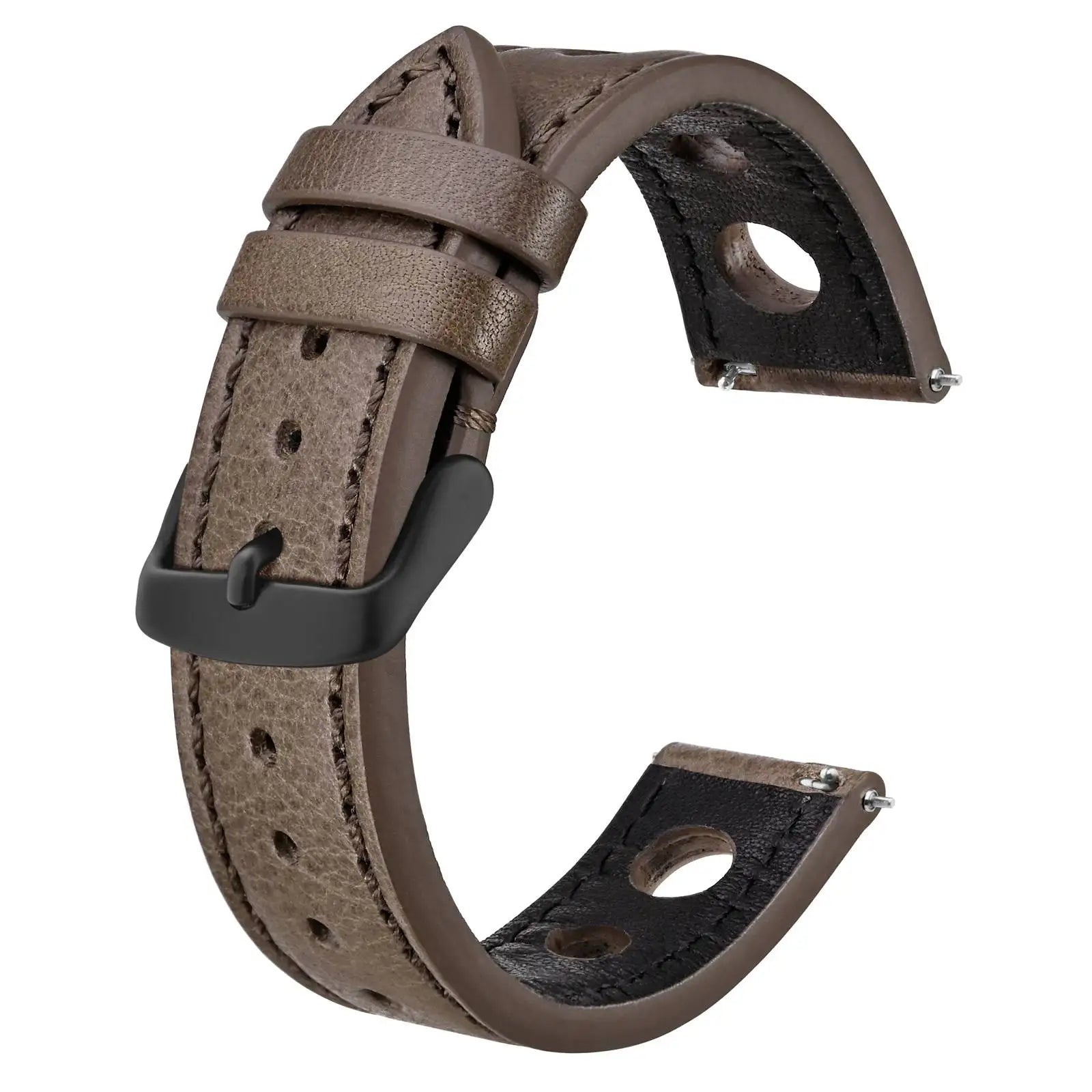 Rally Leather Watch Strap – Vintage Racing Style-Straptique-Viva Timepiece