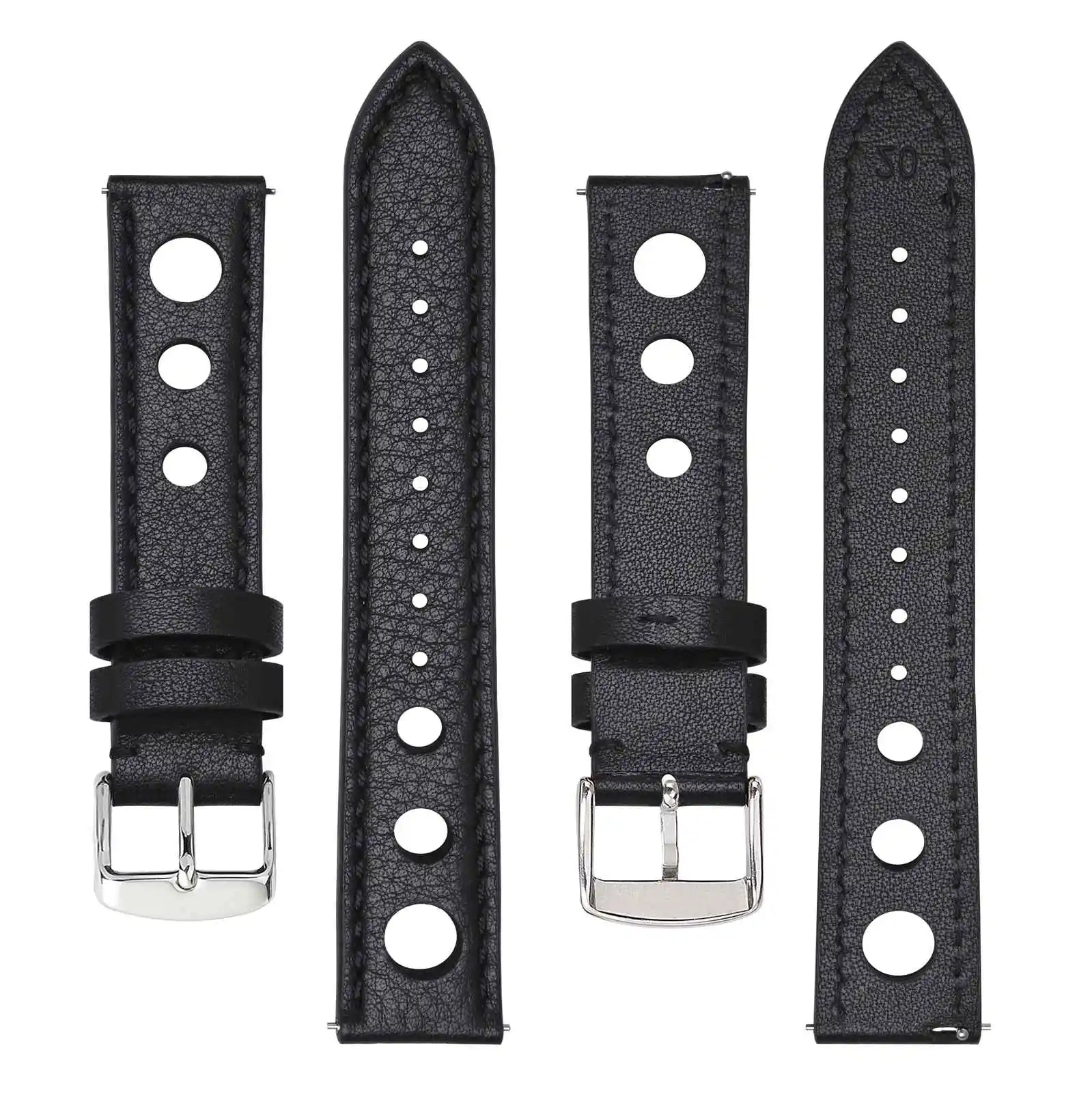 Rally Leather Watch Strap – Vintage Racing Style-Straptique-Viva Timepiece