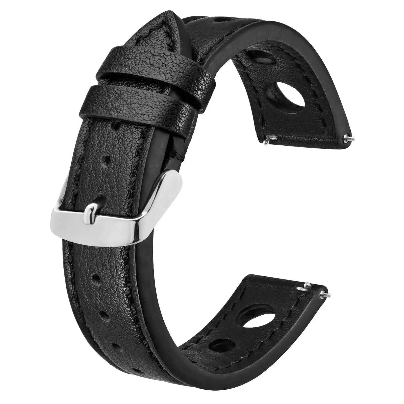 Rally Leather Watch Strap – Vintage Racing Style-Straptique-Viva Timepiece