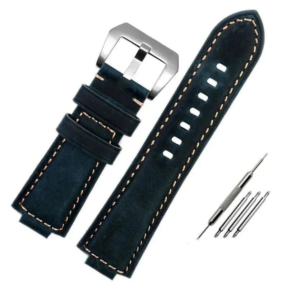 Retrofit Frosted Leather Watch Strap – Compatible with 110/2100/5600 Series-VivaStraps-Viva Timepiece