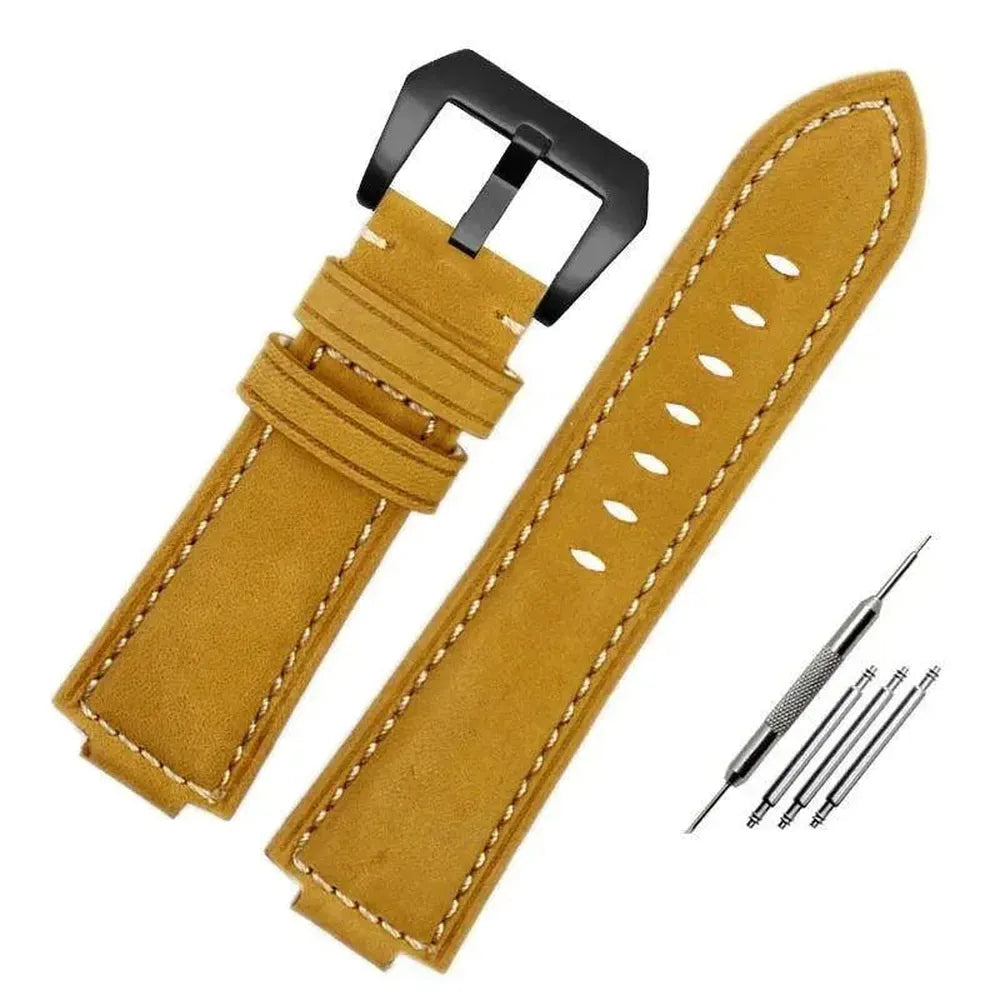 Retrofit Frosted Leather Watch Strap – Compatible with 110/2100/5600 Series-VivaStraps-Viva Timepiece