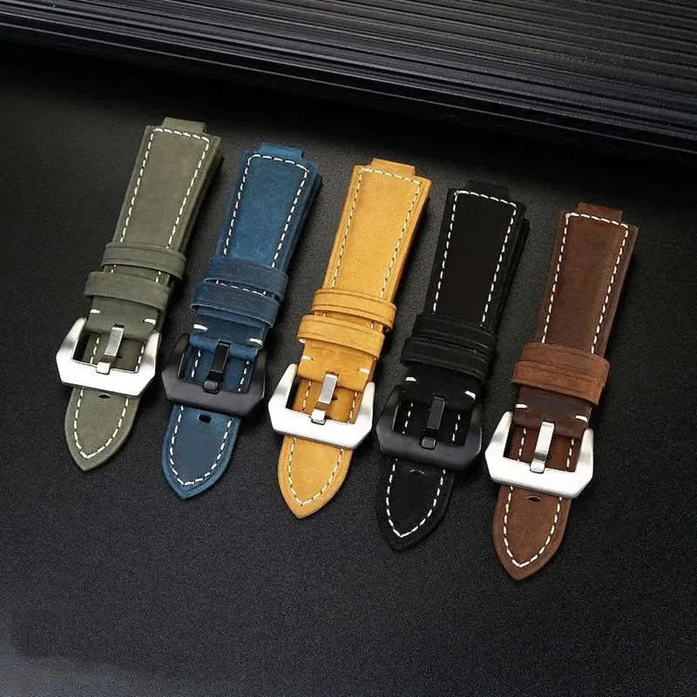 Retrofit Frosted Leather Watch Strap – Compatible with 110/2100/5600 Series-VivaStraps-Viva Timepiece