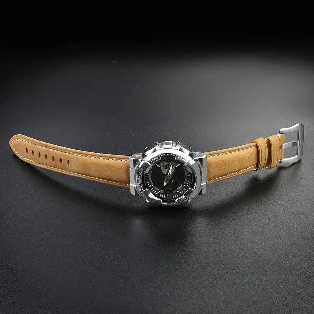 Retrofit Frosted Leather Watch Strap – Compatible with 110/2100/5600 Series-VivaStraps-Viva Timepiece