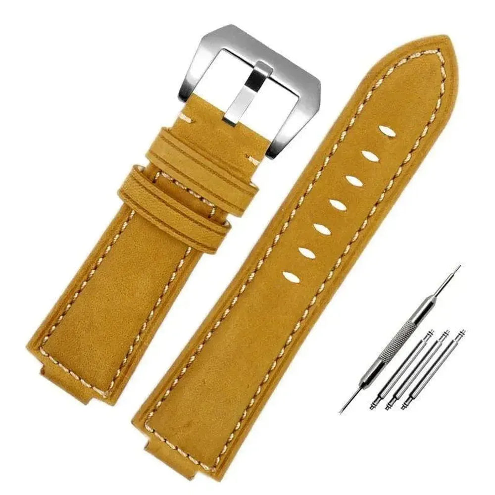 Retrofit Frosted Leather Watch Strap – Compatible with 110/2100/5600 Series-VivaStraps-Viva Timepiece