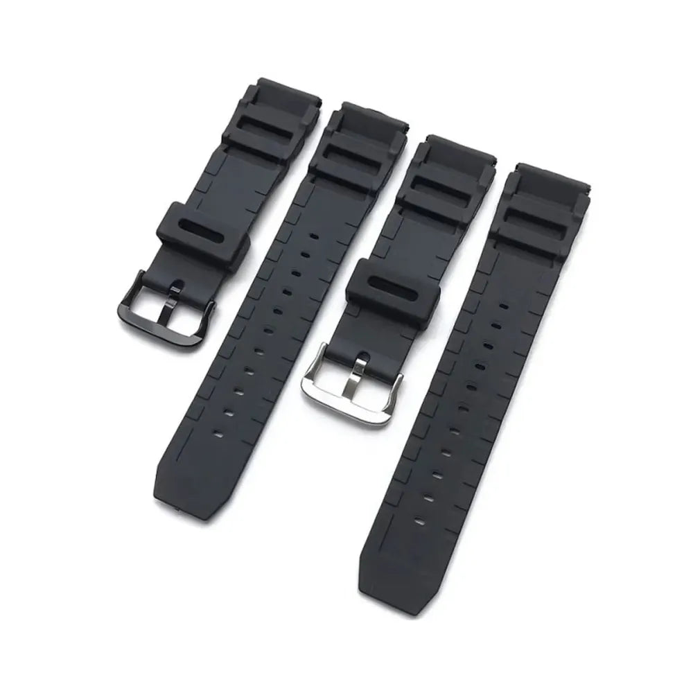Silicone Rubber Watch Strap 22mm – Compatible with Casio Duro MDV106 / MDV107-VivaStraps-Viva Timepiece
