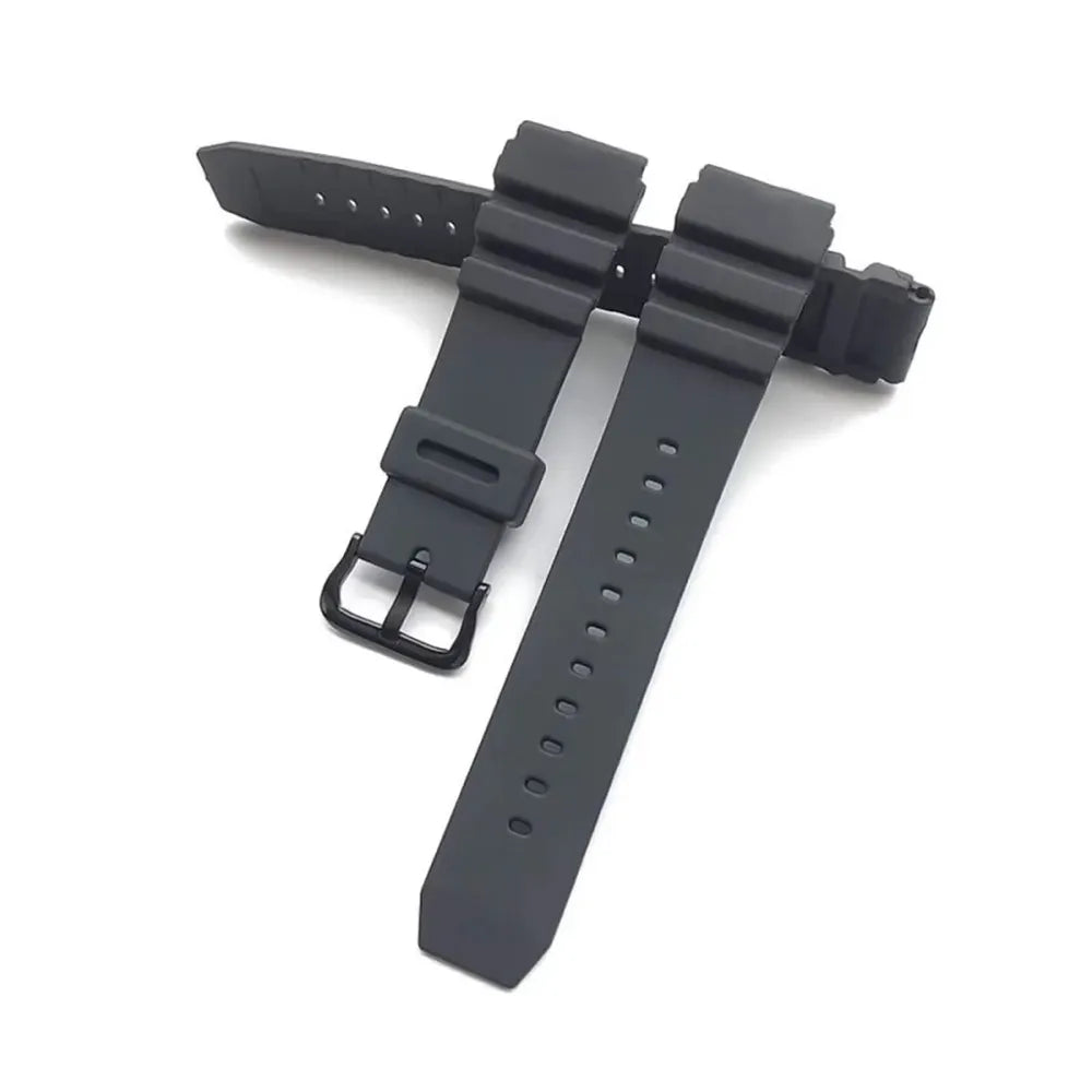 Silicone Rubber Watch Strap 22mm – Compatible with Casio Duro MDV106 / MDV107-VivaStraps-Viva Timepiece