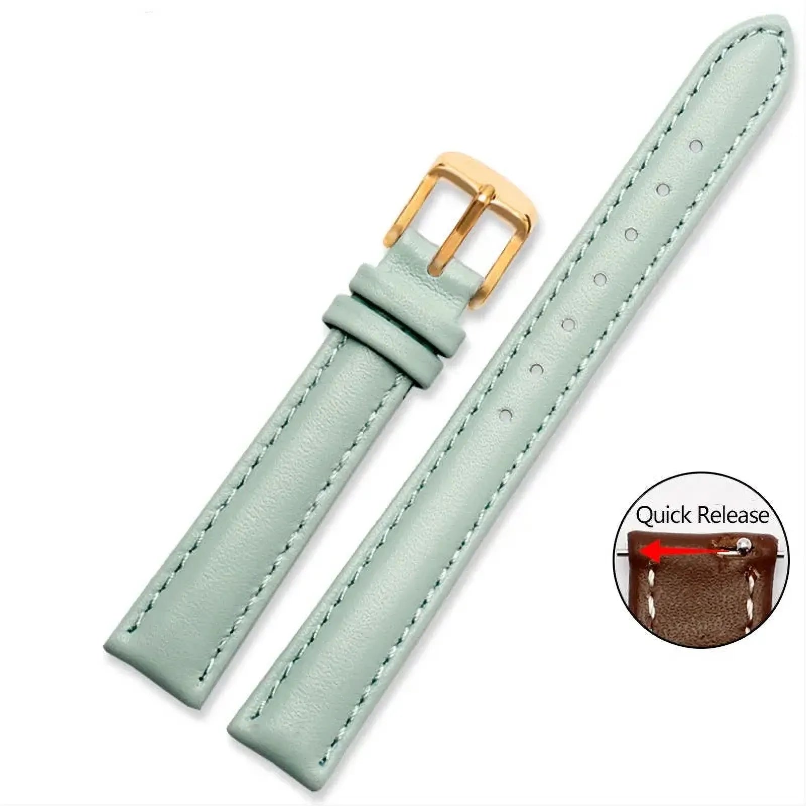 Soft Cowhide Leather Watch Strap – Quick Release-VivaStraps-Viva Timepiece