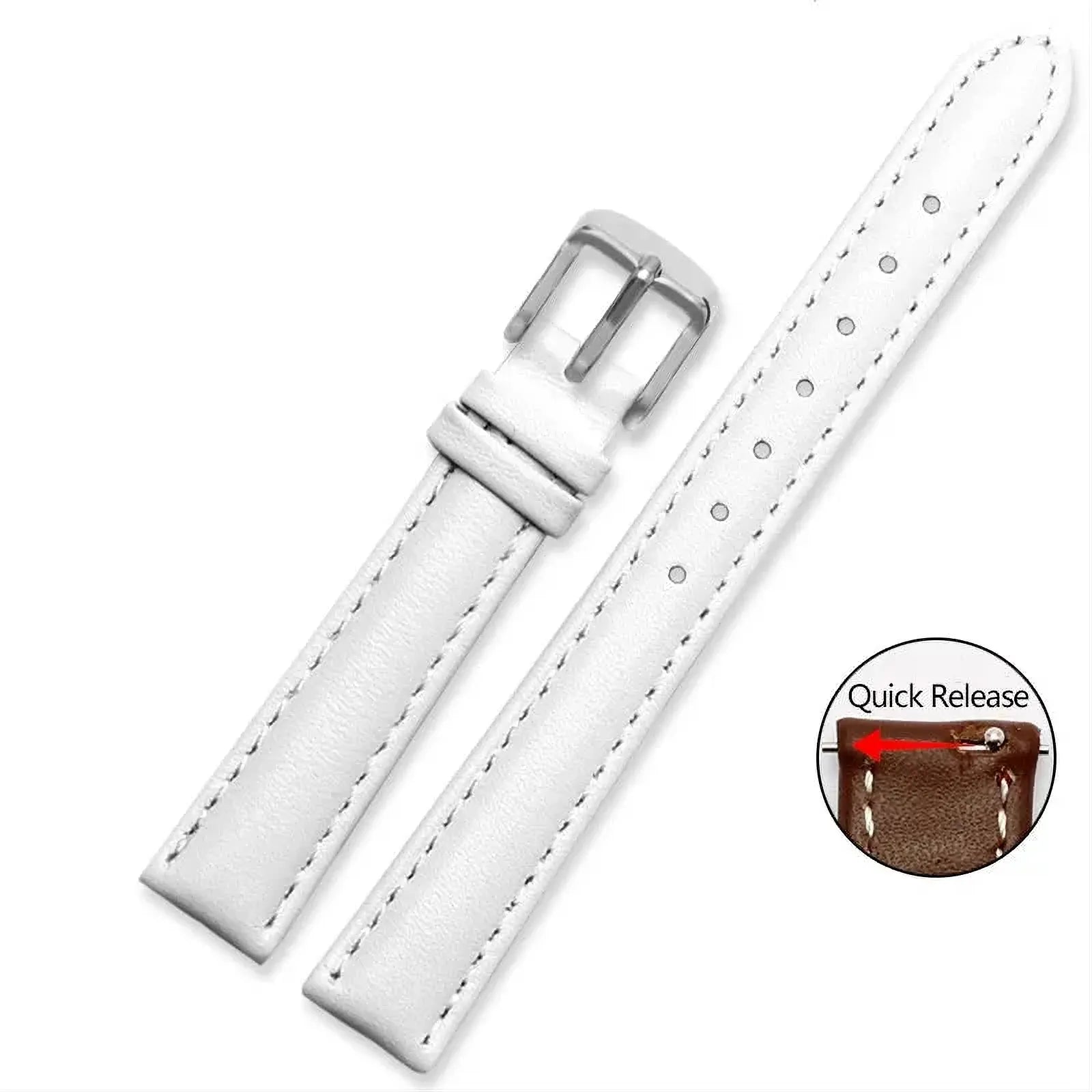 Soft Cowhide Leather Watch Strap – Quick Release-VivaStraps-Viva Timepiece