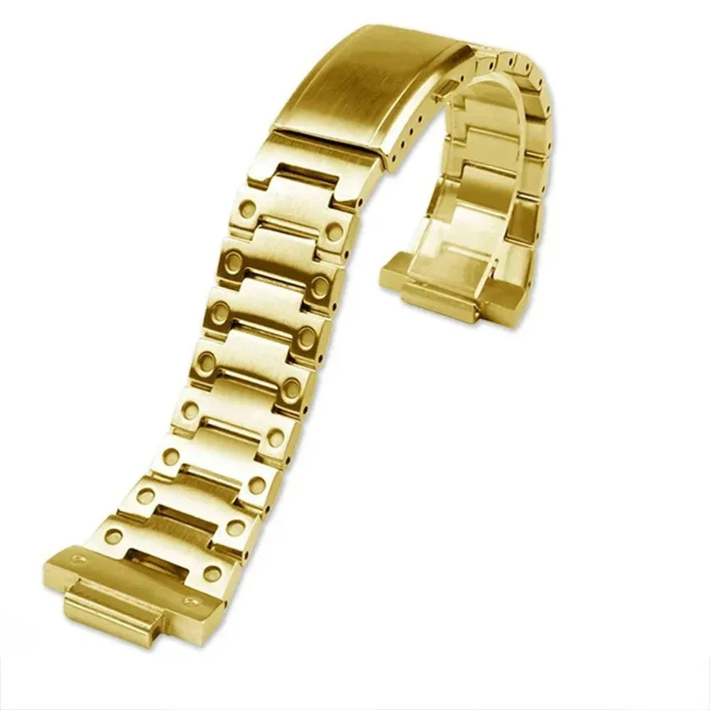 Stainless Steel Watch Band Compatible with GA-2100 / GA-2110 Series-ChronoCraft-Viva Timepiece