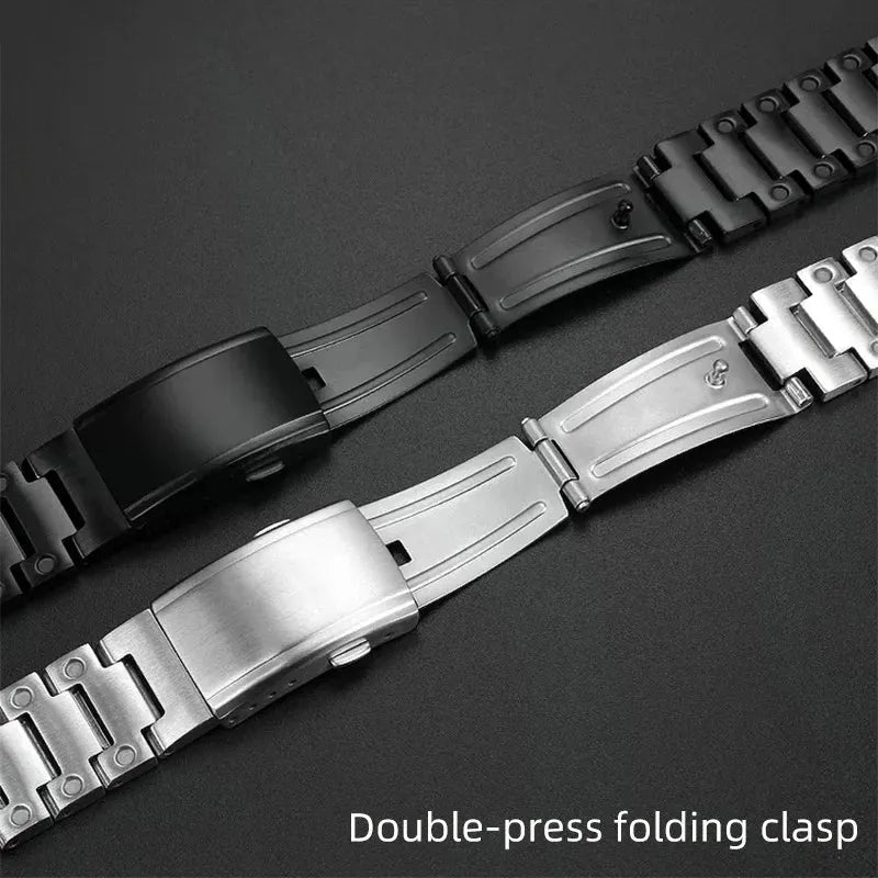 Stainless Steel Watch Band Compatible with GA-2100 / GA-2110 Series-ChronoCraft-Viva Timepiece
