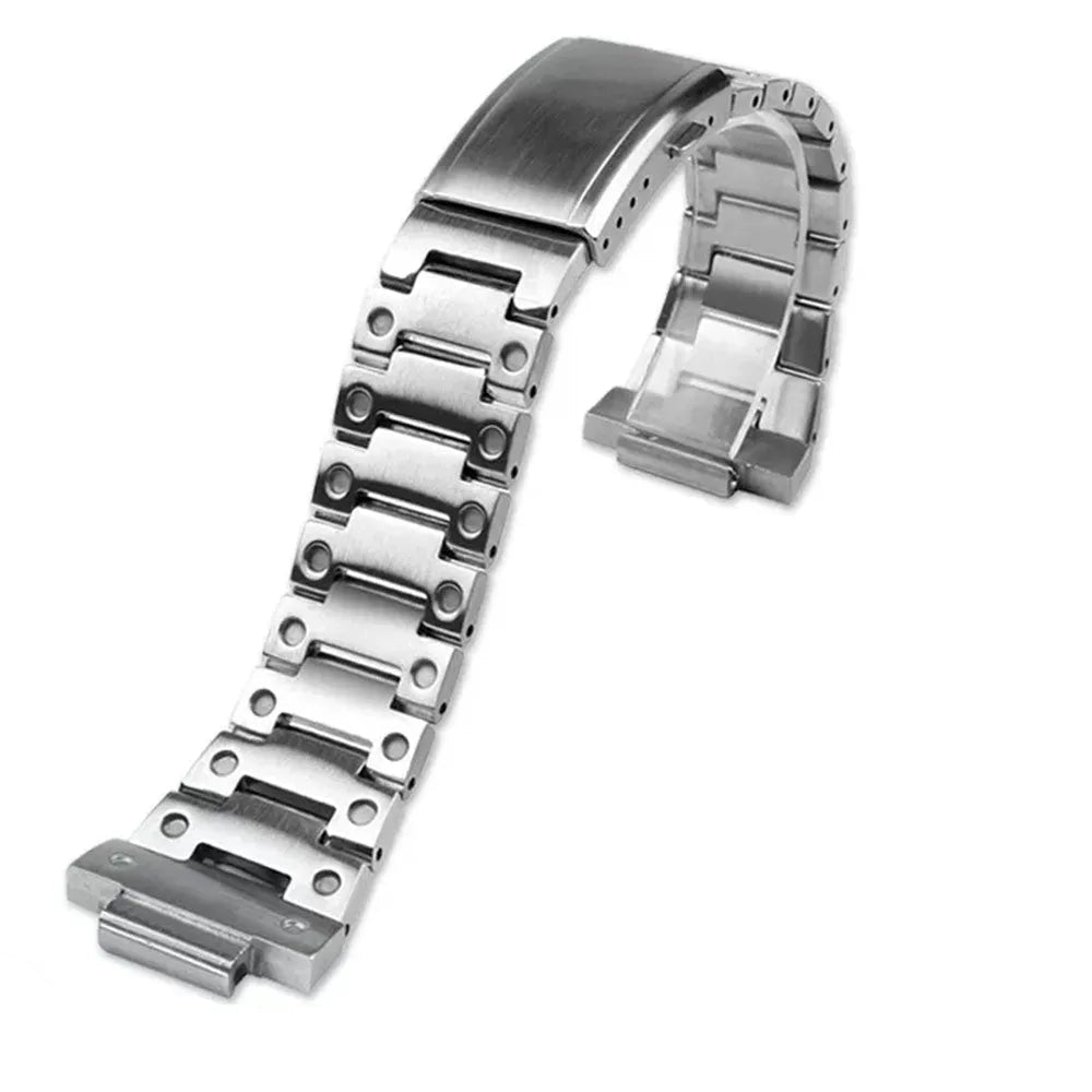 Stainless Steel Watch Band Compatible with GA-2100 / GA-2110 Series-ChronoCraft-Viva Timepiece