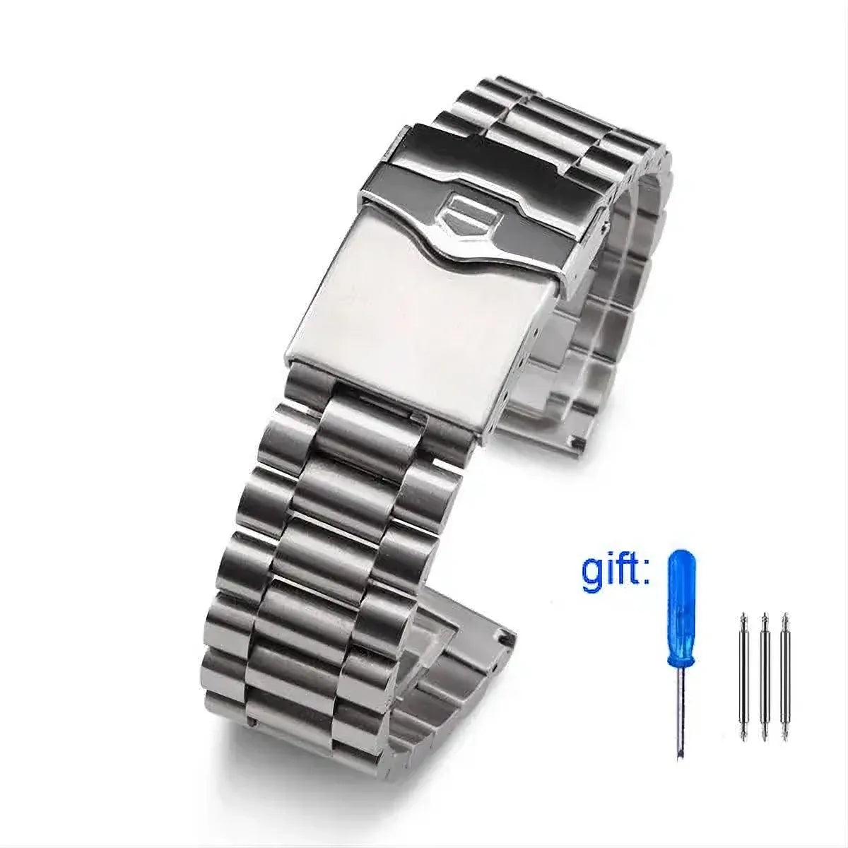 Stainless Steel Watch Bracelet 20mm 22mm – Compatible with TAG Heuer Formula 1-ChronoCraft-Viva Timepiece