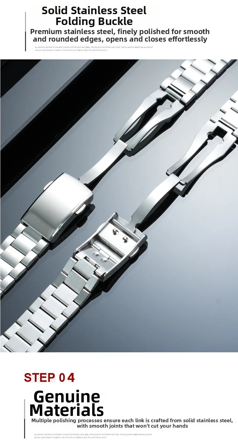 Stainless Steel Watch Bracelet 21.5mm – Compatible with TAG Heuer Formula 1 CAZ1010 CAZ1011