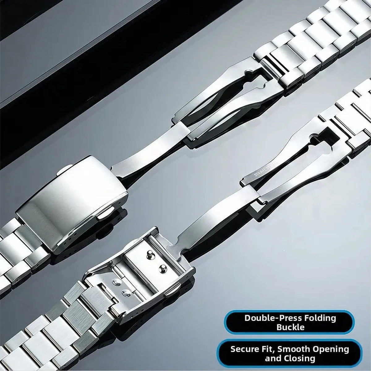 Stainless Steel Watch Bracelet 21.5mm – Compatible with TAG Heuer Formula 1 CAZ1010 CAZ1011