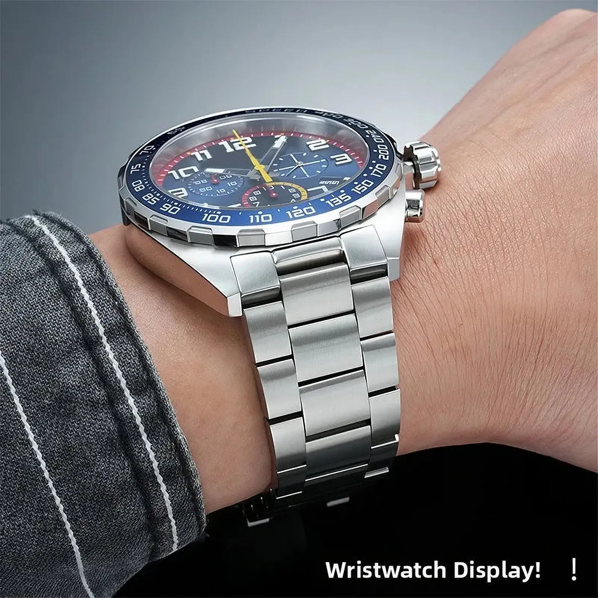 Stainless Steel Watch Bracelet 21.5mm – Compatible with TAG Heuer Formula 1 CAZ1010 CAZ1011