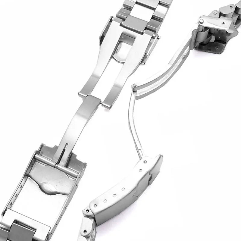 Stainless Steel Watch Bracelet Compatible with TAG Heuer – Sports Style-ChronoCraft-Viva Timepiece