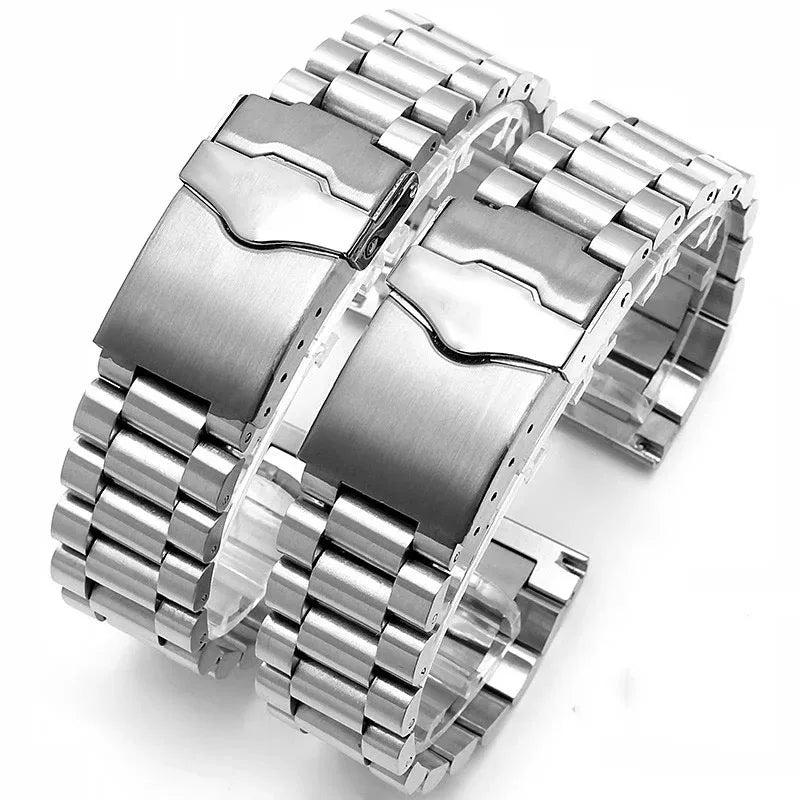 Stainless Steel Watch Bracelet Compatible with TAG Heuer – Sports Style-ChronoCraft-Viva Timepiece
