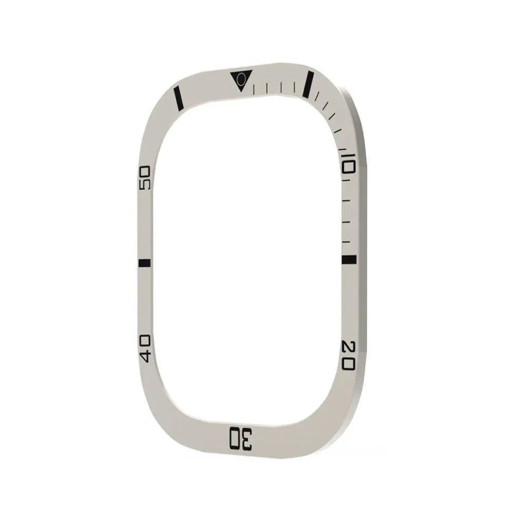 Tempered Glass Protective Bezel Frame for Apple Watch Ultra – 49mm Metal Cover-Tivra-Viva Timepiece