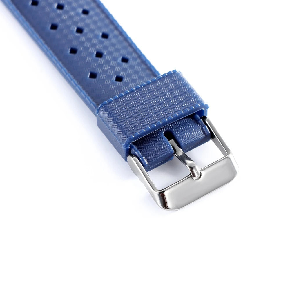 Tropical Silicone Rubber Watch Strap – Quick Release, 20mm / 22mm-VivaStraps-Viva Timepiece