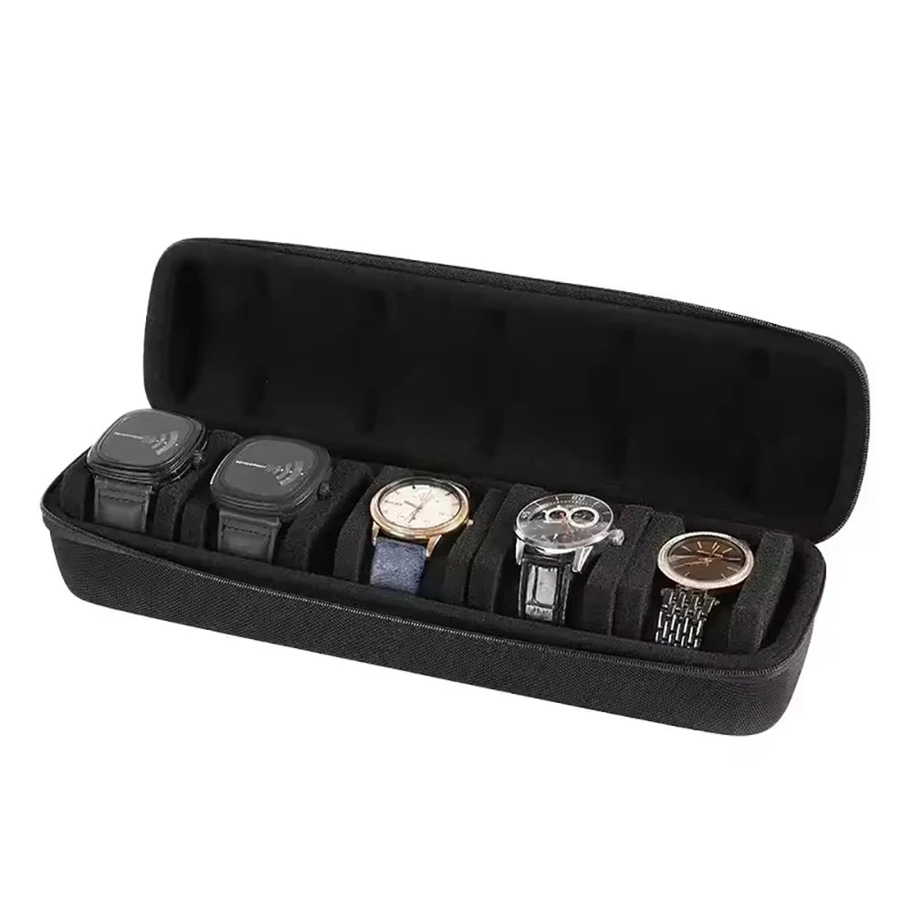 Waterproof EVA Watch Travel Case – Zipper Storage Organizer-VivaPort-Viva Timepiece