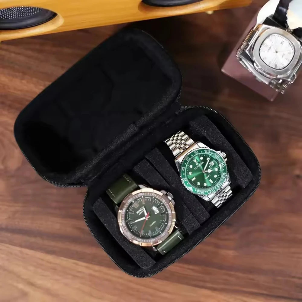Waterproof EVA Watch Travel Case – Zipper Storage Organizer-VivaPort-Viva Timepiece