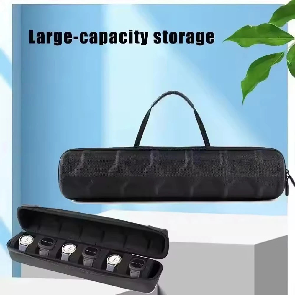 Waterproof EVA Watch Travel Case – Zipper Storage Organizer-VivaPort-Viva Timepiece