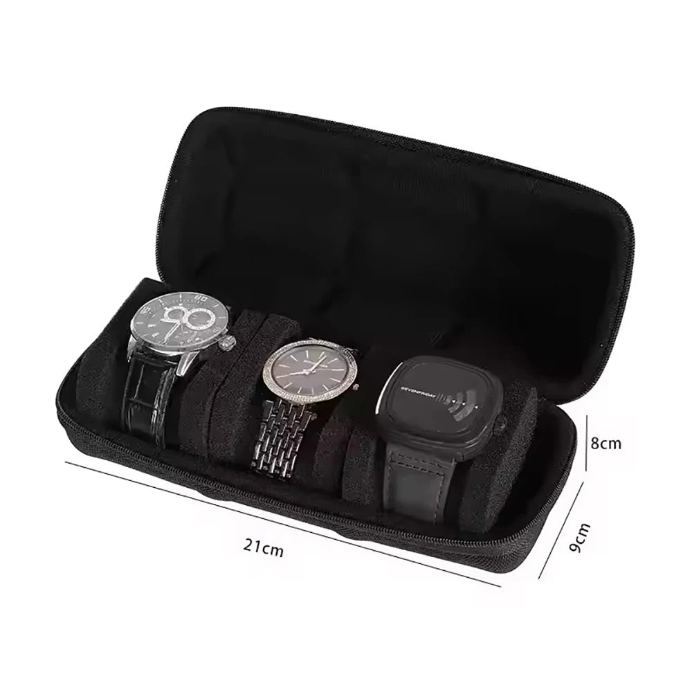 Waterproof EVA Watch Travel Case – Zipper Storage Organizer-VivaPort-Viva Timepiece