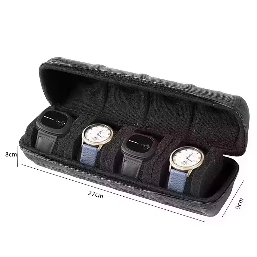 Waterproof EVA Watch Travel Case – Zipper Storage Organizer-VivaPort-Viva Timepiece