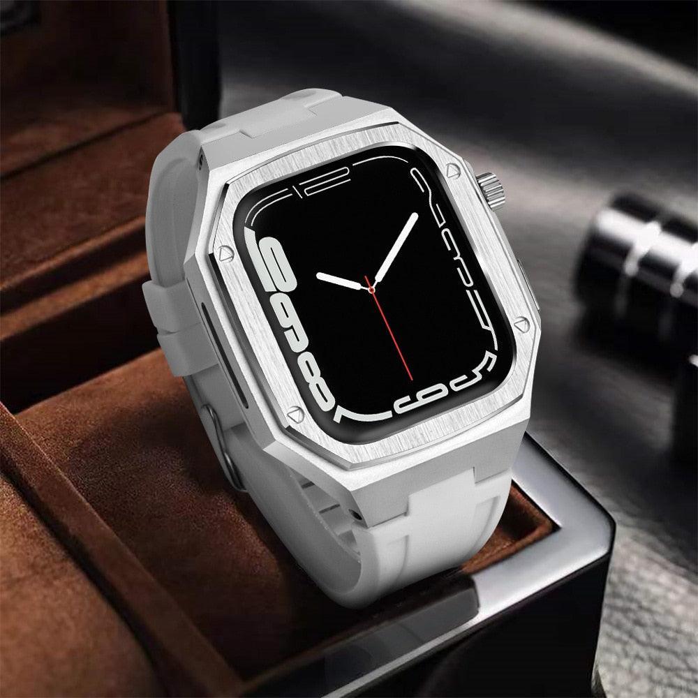 Bocchino 4 Screws Metal Apple Watch Cases Viva Timepiece