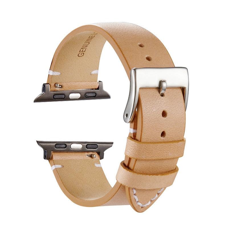 Genuine Leather Strap for Apple Watch Bands - Watch Accessories - Viva Timepiece - Viva Timepiece