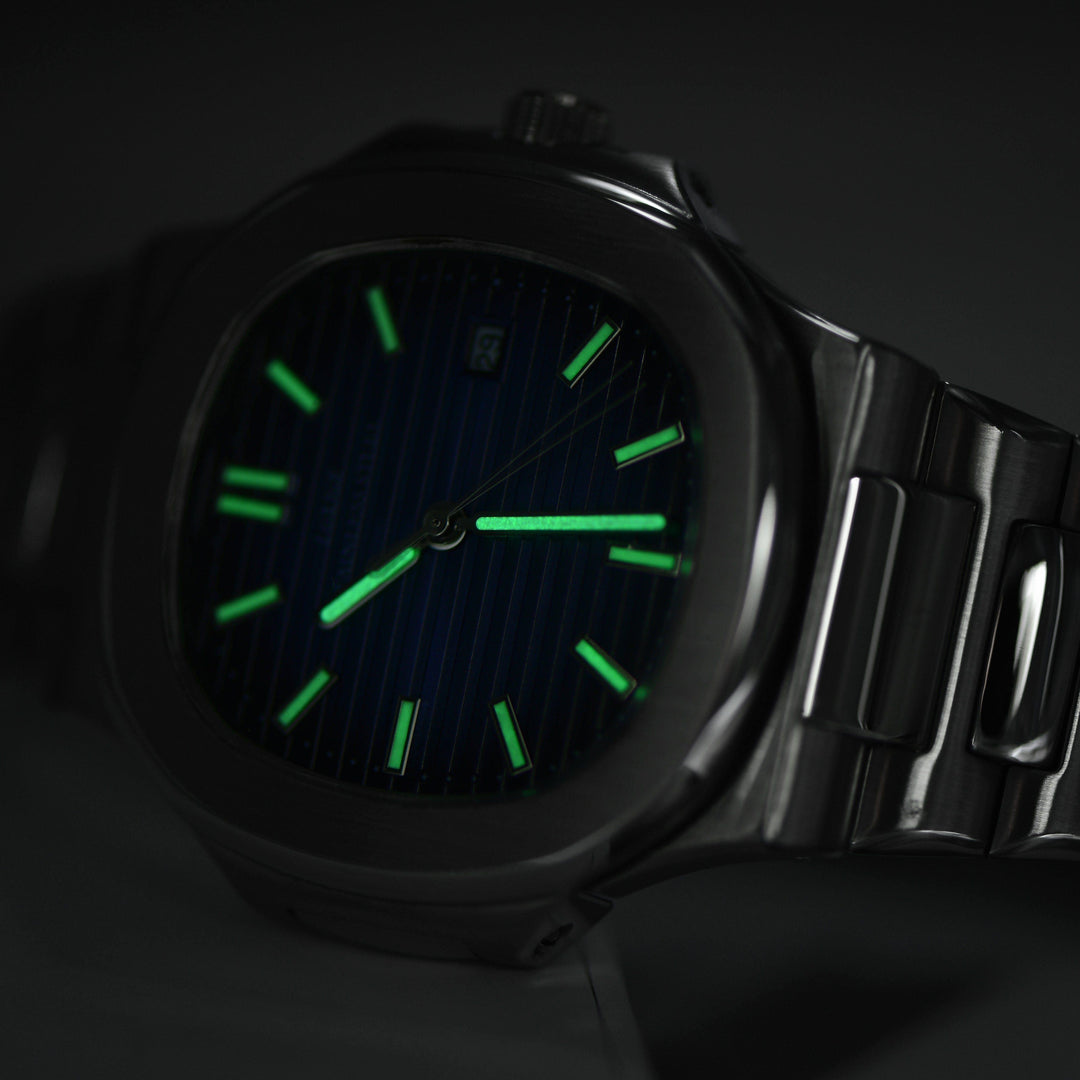 Lgxige Nautilus Quartz (Steel) Homage Watches Viva Timepiece