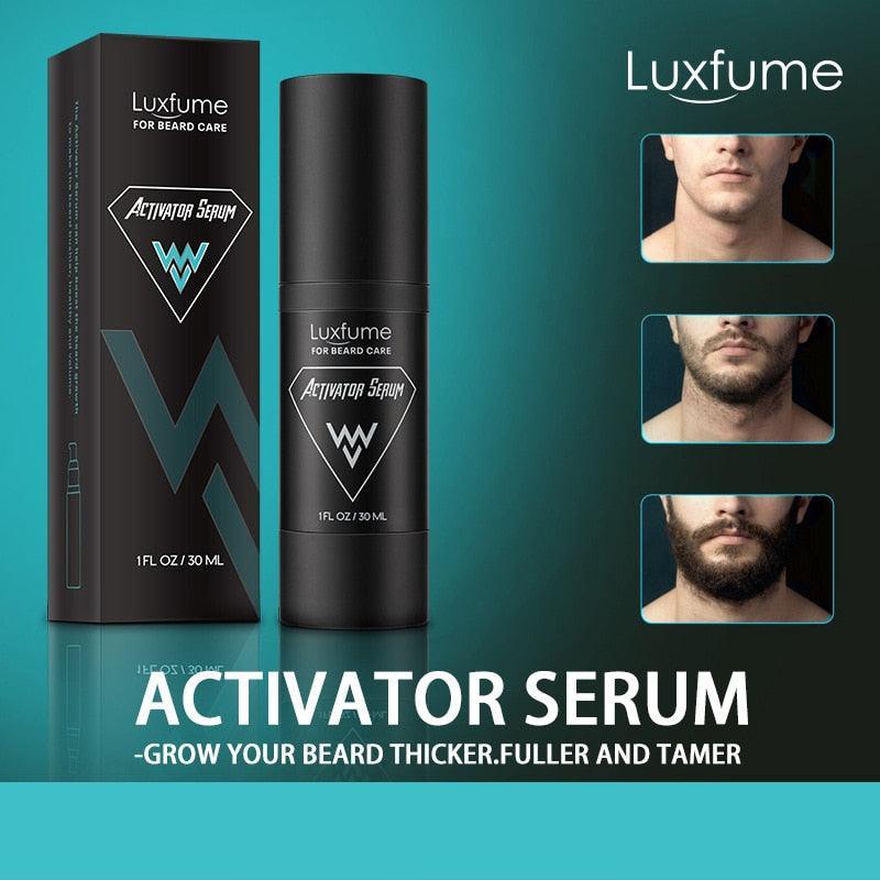 Luxfume Beard Roller Activator Serum Set Viva Timepiece