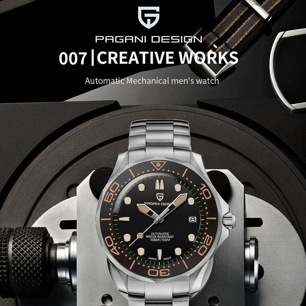 Pagani Design 007 Diving Edition Homage Watches Viva Timepiece