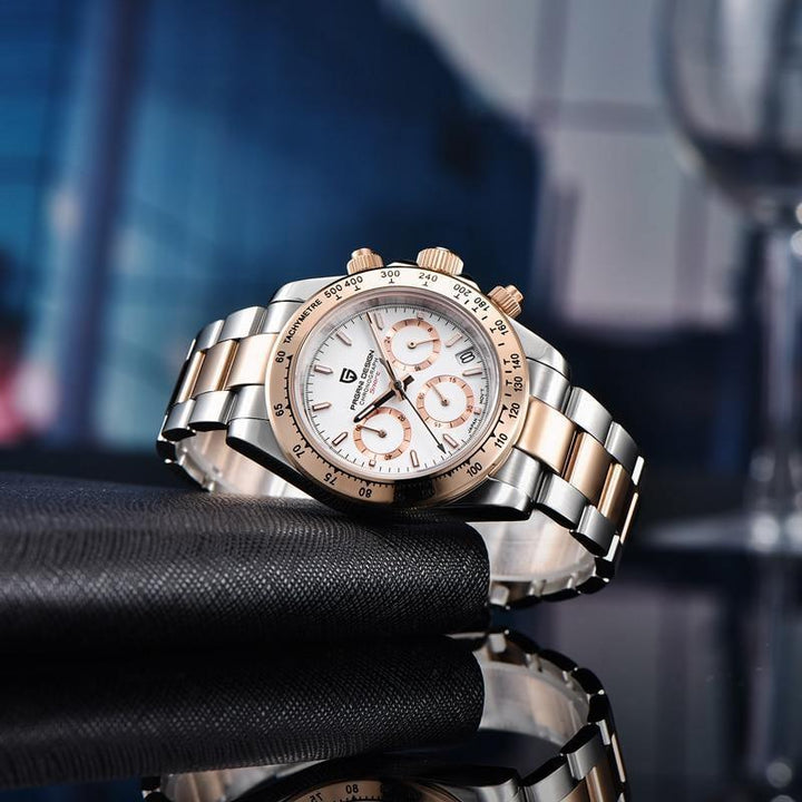 Pagani Design Daytona Rose Gold Homage Watches Viva Timepiece