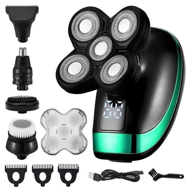 Phailincos 4D 5 In 1 360° Electric Shaver Viva Timepiece