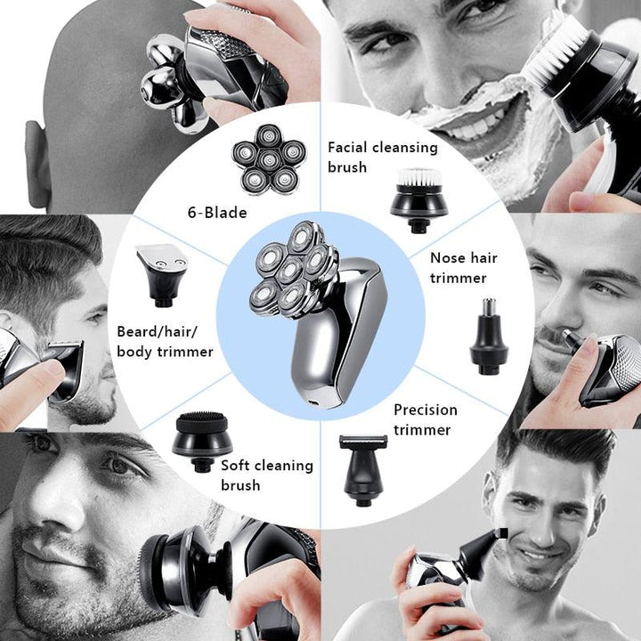 Strong Shaver 6 in 1 Powerful Cordless Trimmer For Men - Shaving and Grooming - Viva Timepiece - Viva Timepiece