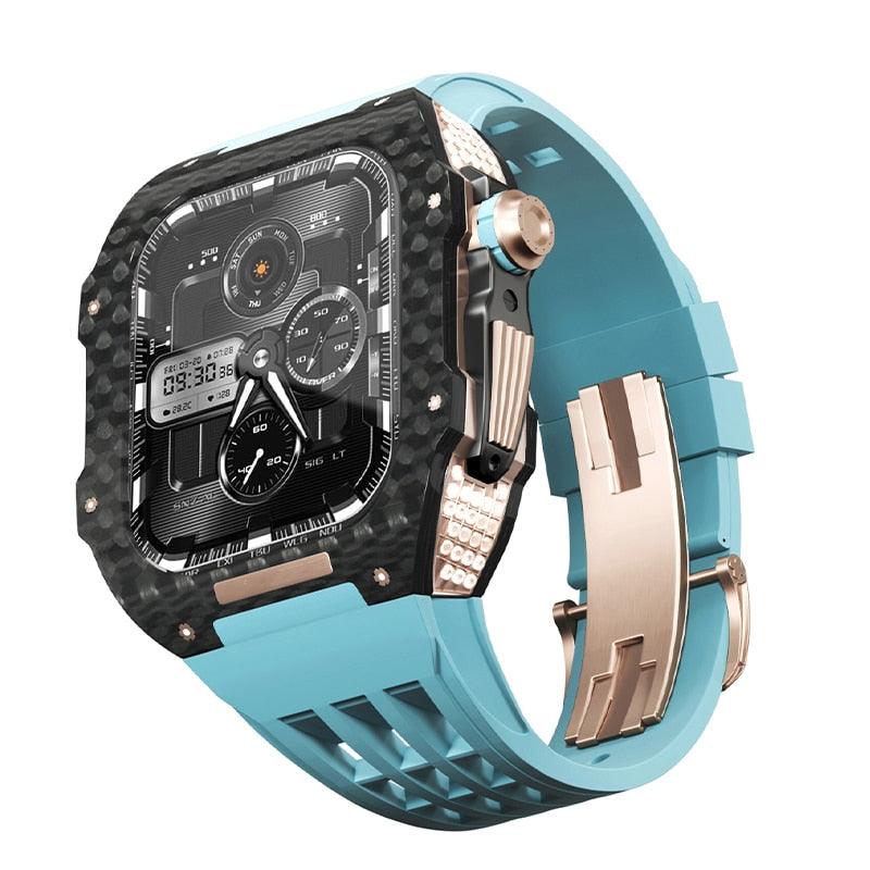 UC4559A Carbon Fiber Titanium Alloy Case for Apple Watch -  - Viva Timepiece - Viva Timepiece