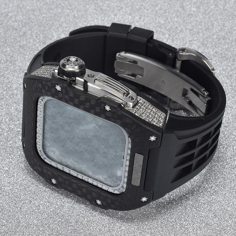 UC4559A Carbon Fiber Titanium Alloy Case for Apple Watch -  - Viva Timepiece - Viva Timepiece